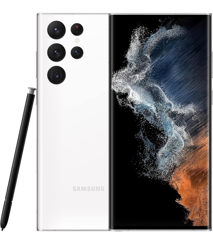 دست دوم - گوشی موبایل سامسونگ GALAXY S22 Ultra ظرفیت 256GB 12GB RAM رنگ سفید